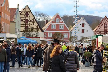 Berchinger Sonntag 2023, Marktreiben