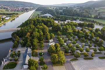 Wohnmobilstellplatz an der Schiffsanlegestelle