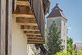 Berching Storchenturm mit Stadtmauer