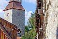 Stadtmauer mit Storchenturm Berching