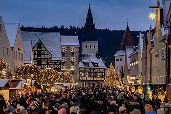 Romantischer Weihnachtsmarkt Berching