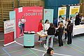 Messestand bei der Berufsmesse in Berching 2025.