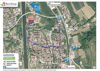 Übersichtsplan Berchinger Rossmarkt