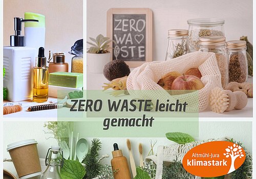 Collage für Zero Waste Workshop