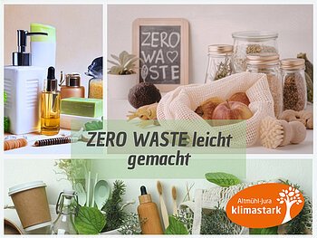 Collage für Zero Waste Workshop