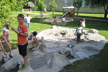Wasser Erlebnis Spielplatz