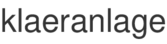 klaeranlage