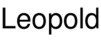 Leopold