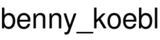 benny_koebl