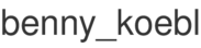 benny_koebl